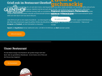 restaurantglenthof.at Webseite Vorschau