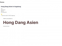 hongdangasia.de Webseite Vorschau