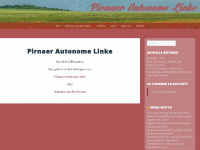 pirnaerautonomelinke.wordpress.com Webseite Vorschau