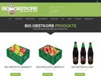 bio-obstkorb.at Webseite Vorschau