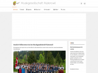 mgruederswil.ch Webseite Vorschau
