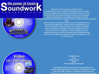 soundwork-studio.ch Webseite Vorschau