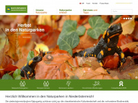 naturparke-niederoesterreich.at Webseite Vorschau