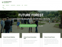 futureforest.de Webseite Vorschau