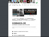 konnakol.de Webseite Vorschau