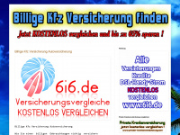 billige-kfzversicherung.blogspot.com Webseite Vorschau