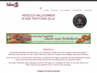 trattoria-zille.de Webseite Vorschau