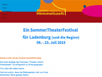 theater-himmelszelt.de Webseite Vorschau