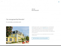 citymanagement-badnenndorf.de Webseite Vorschau