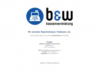 bw-kassenvermietung.de Webseite Vorschau