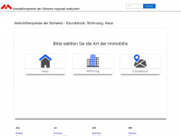immobilienindex.ch Webseite Vorschau