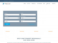 booknsail.com Webseite Vorschau