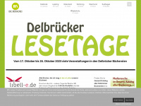 buecherei-delbrueck.de Webseite Vorschau