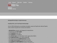 gabex.ch Webseite Vorschau