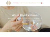 sound-medicine.de Webseite Vorschau