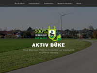 aktivbueke.de Webseite Vorschau