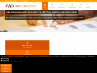 web-benefits.de Webseite Vorschau