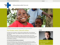 stiftung-kindernothilfe.at Webseite Vorschau
