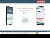 mein-shk-app.de Webseite Vorschau
