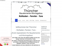 guido-thuencher.de Webseite Vorschau