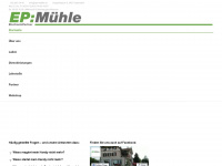 epmuehle.ch Webseite Vorschau