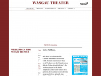 wasgau-theater.com Webseite Vorschau