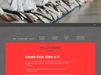 karate-dojo-dahn.de Webseite Vorschau
