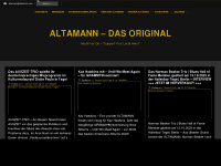 altamann.com Webseite Vorschau