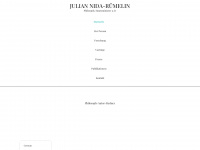 julian-nida-ruemelin.com Webseite Vorschau