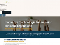 medical-laserline.com Webseite Vorschau