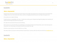 bedethi.com Webseite Vorschau