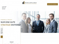 private-cap.de Webseite Vorschau