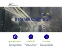 baranek-chemie.com Webseite Vorschau