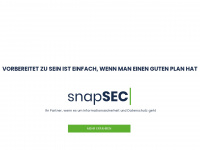 snapsec.at Webseite Vorschau