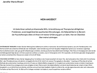 jennifer-ehnert-beratung.de Webseite Vorschau