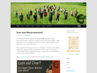 madrigalchorfreiburg.wordpress.com Webseite Vorschau