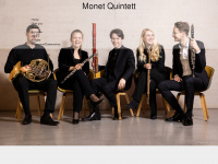 monet-quintett.de Webseite Vorschau