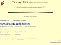 tartaruga-cam.com Webseite Vorschau