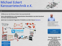 eckert-karosserietechnik.de Webseite Vorschau