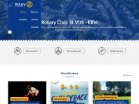 rotary-sankt-vith.be Webseite Vorschau