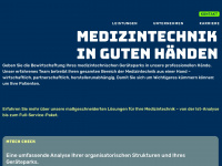 consus-mtech.de Webseite Vorschau