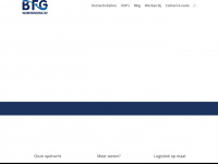 bfg-warehousing.nl Webseite Vorschau