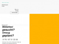 moebeltaxi-berlin.com Webseite Vorschau