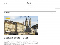 chorc21.ch Webseite Vorschau