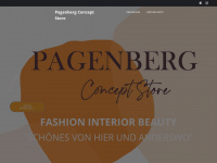 pagenberg-concept-store.de Webseite Vorschau