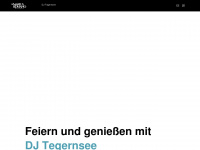 dj-tegernsee.com Webseite Vorschau