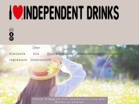 independentdrink.de Webseite Vorschau