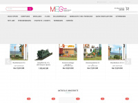 meg-modellbahn.shop Webseite Vorschau