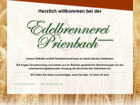 edelbrennerei-prienbach-shop.de Webseite Vorschau