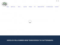 tennis-natternberg.de Webseite Vorschau